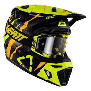 HELMET MOTO 8.5 V23 CITRUS TIGER SMALL (55-56CM) INCLUDES 5.5 GOGGLE + HELMET BAG